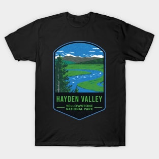 Hayden Valley Yellowstone National Park T-Shirt